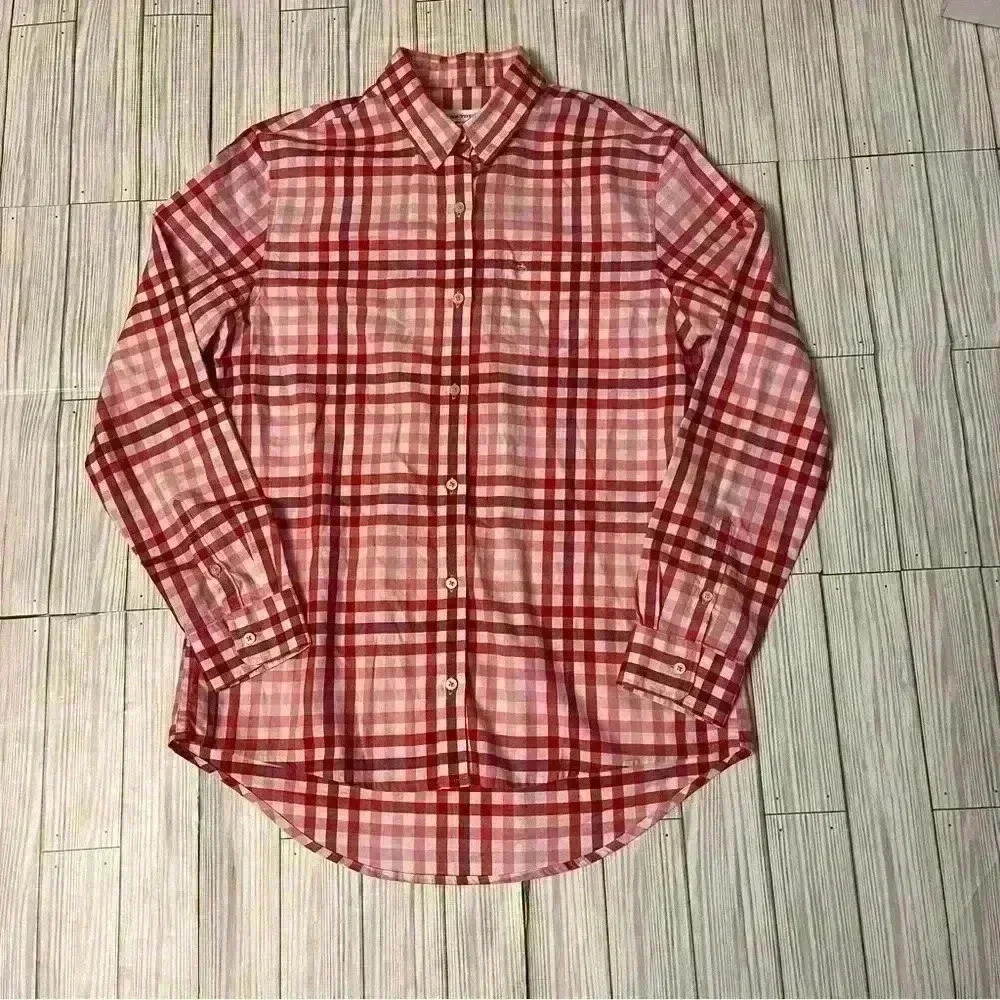 Southern Tide Katherine Poplin Plaid Shirt